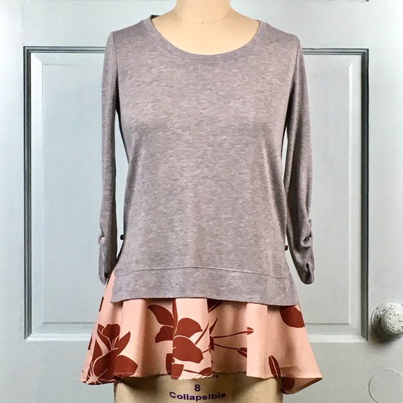 Little Yellow Button for Anthro Peplum Tunic XS - Picture 2 of 13